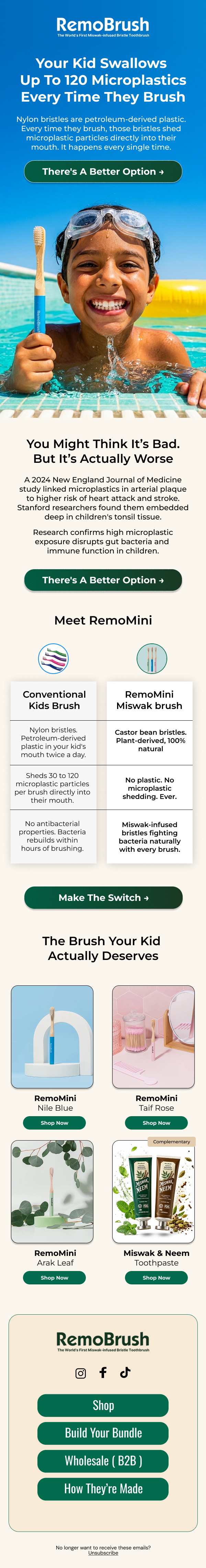 RemoBrush — problem-led campaign for a kids product