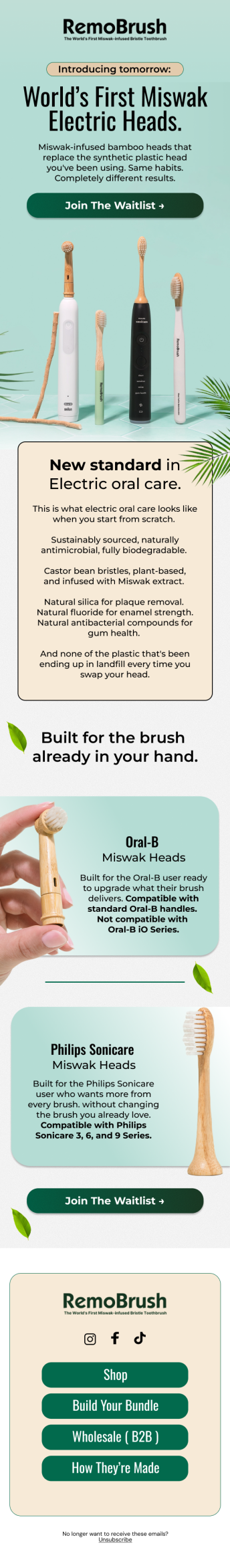 RemoBrush — pre-launch waitlist teaser