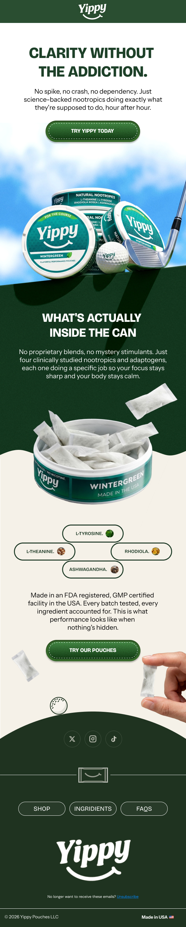 Yippy — ingredient education campaign